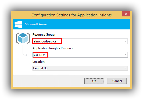 Visual Studio Insight visual-studio-add-application-insights-to-project-configure-settings ...